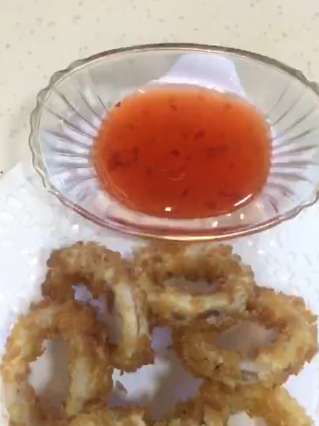 鱿鱼圈的做法步骤：4