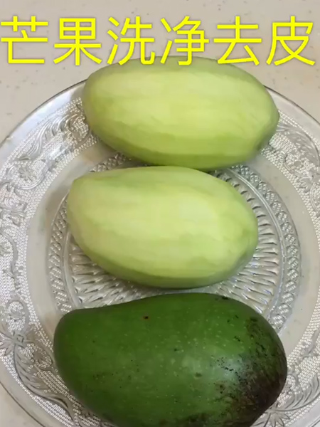 泰国酸辣芒果的做法步骤：1