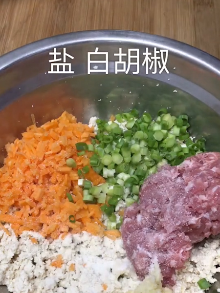 韩式豆腐饼的做法步骤：3