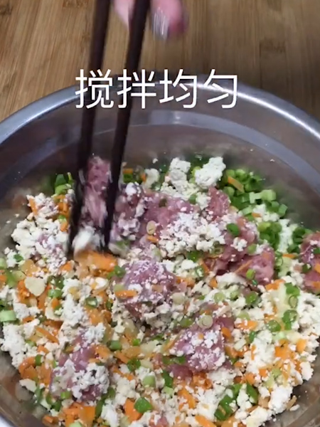 韩式豆腐饼的做法步骤：4