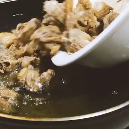 椒盐鸭的做法步骤：6