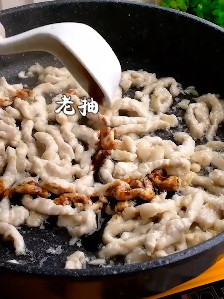 香拌里脊丝的做法步骤：5