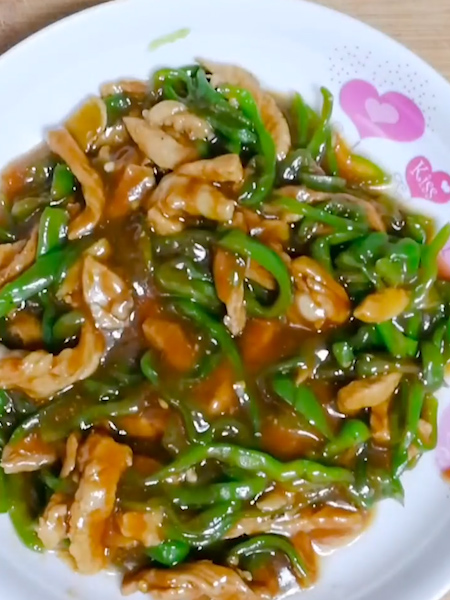 辣椒炒肉的做法步骤：6