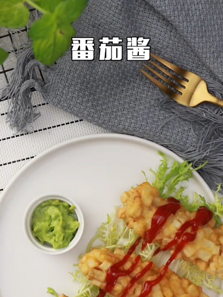 脆薯炸热狗的做法步骤：7