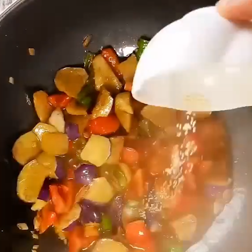 #红烧茄子的做法图解7