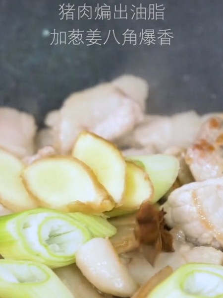 猪肉白菜炖粉条的做法步骤：2