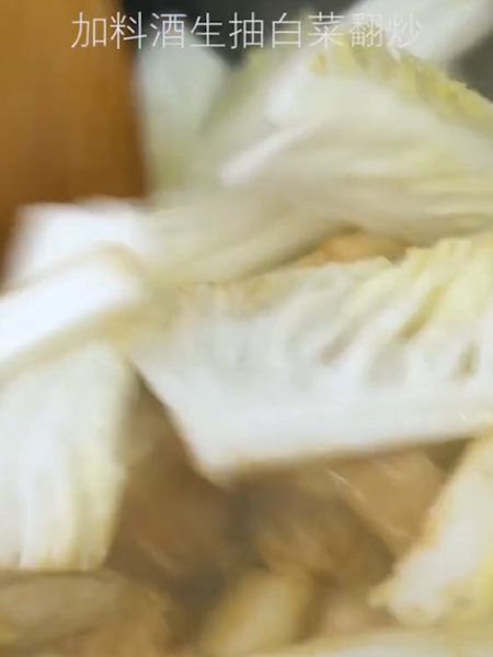 猪肉白菜炖粉条的做法步骤：3