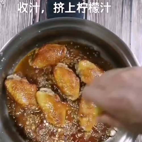 柠檬鸡翅的做法步骤：7