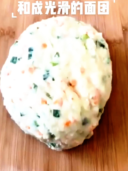 农家胡萝卜土豆饼的做法步骤：4
