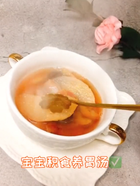 宝宝积食养胃汤的做法步骤：3