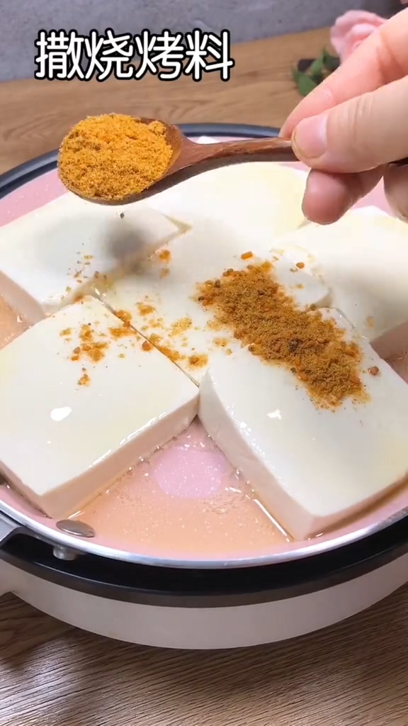 香煎豆腐的做法步骤：2