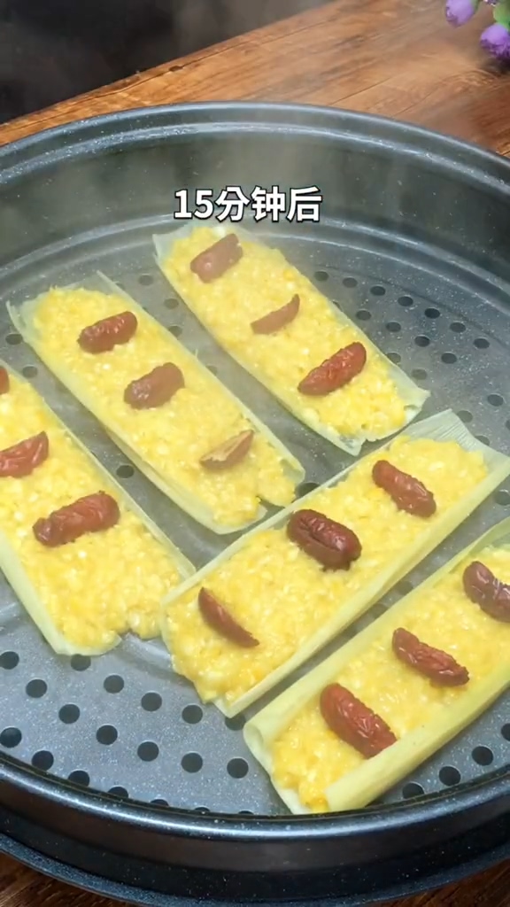 玉米粑粑的做法步骤：4