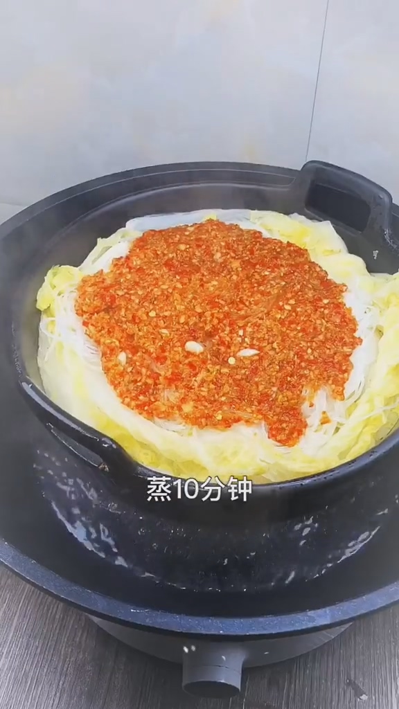 #蒜蓉粉丝娃娃菜的做法图解5
