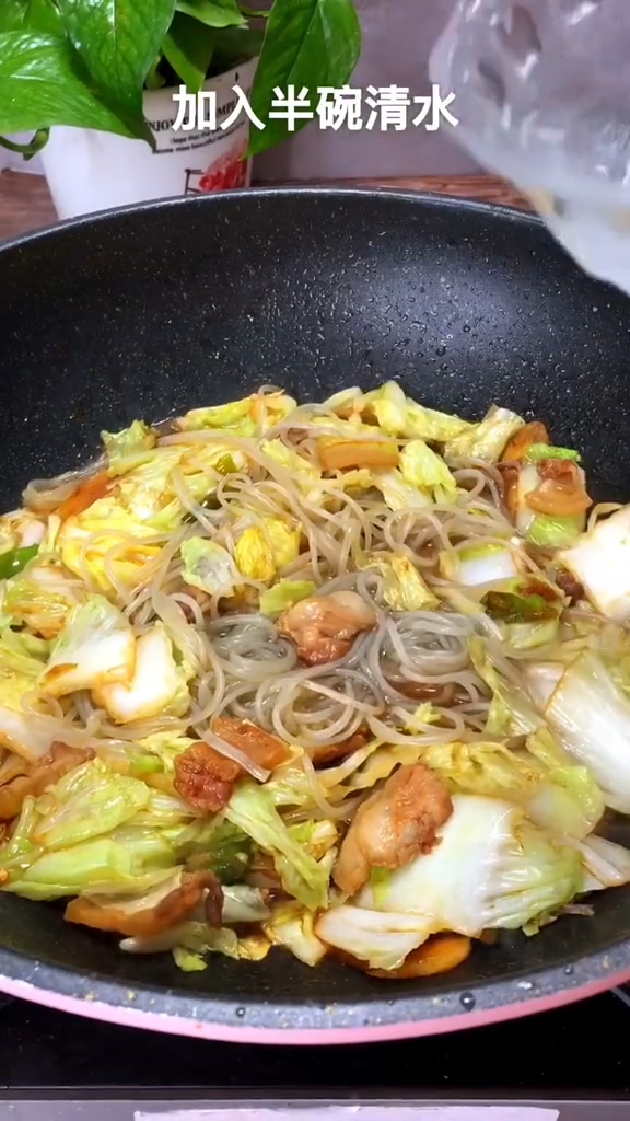 大白菜炖粉条的做法步骤：5