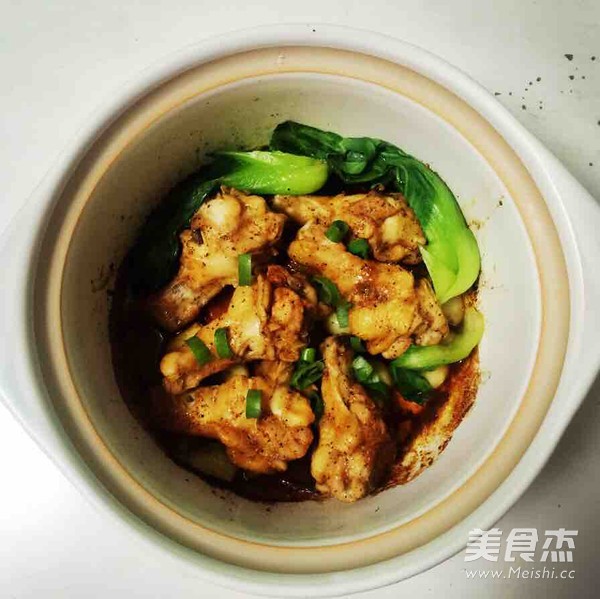 干锅焖鸡翅根的做法步骤:5