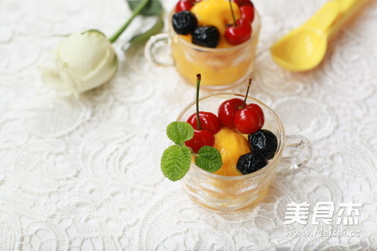 夏天来了--芒果冰淇淋的做法步骤:6
