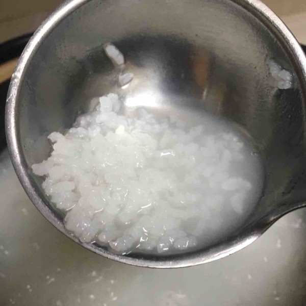 海参干贝粥的做法步骤:4