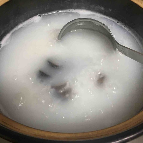 海参干贝粥的做法步骤:5