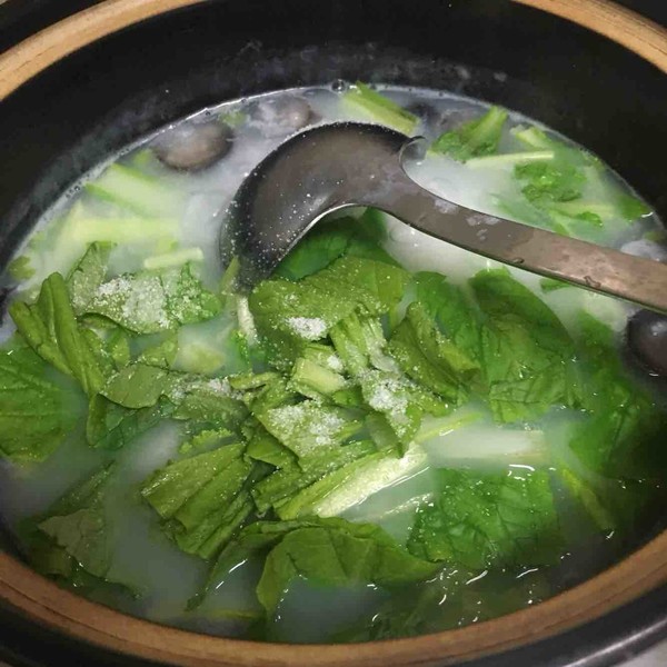 海参干贝粥的做法步骤:6