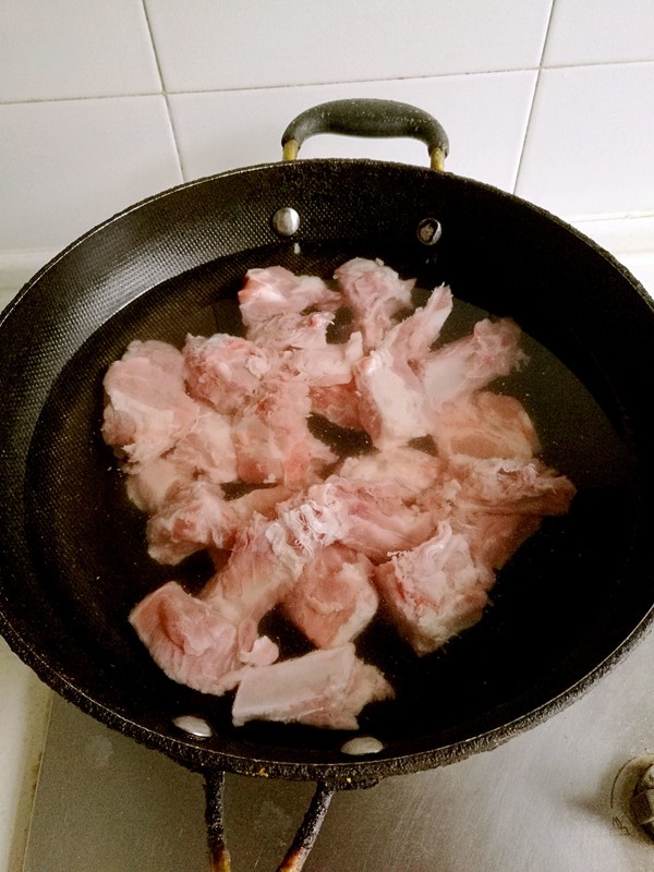 红烧排骨的做法步骤:3