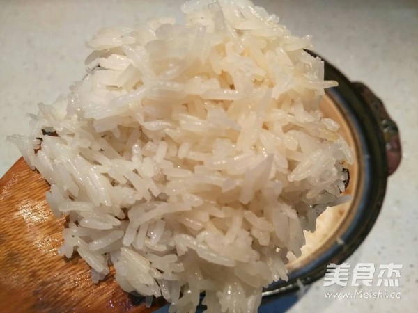 素食者煲仔饭的做法步骤:8