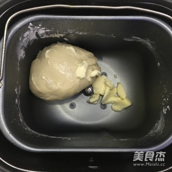 淡奶油花朵面包的做法步骤:2