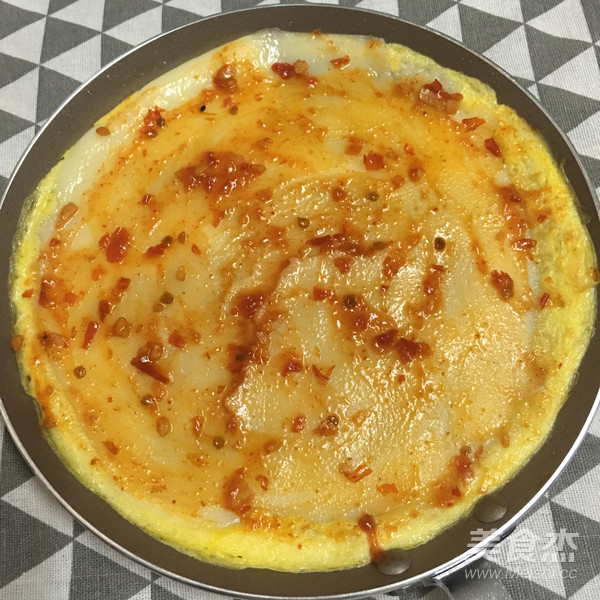 鸡蛋饼的做法步骤：5