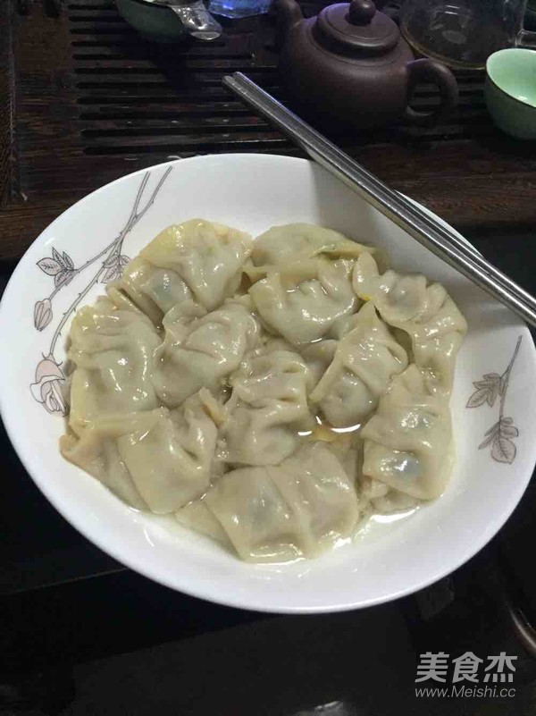 白菜饺子馅的做法步骤：9