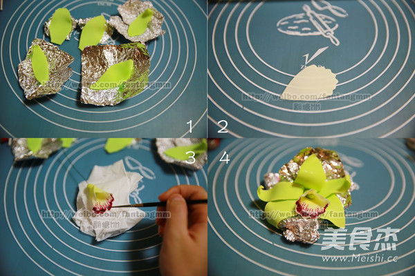 森系鲜花裸蛋糕的做法步骤:2