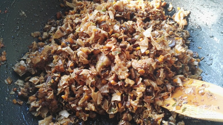 百变面食之家常生煎包的做法步骤:9