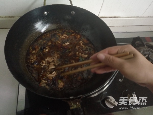 家常水煮肉片的做法步骤：9