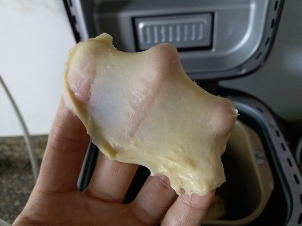豆沙卷面包的做法步骤:3