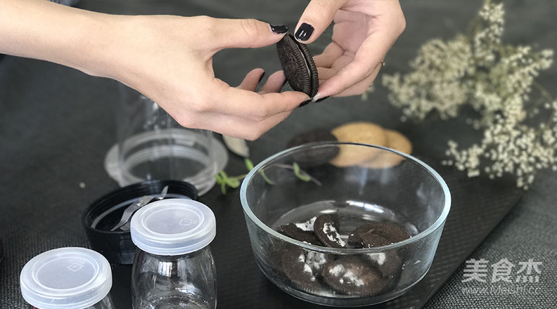 酸奶盆栽杯的做法步骤：1