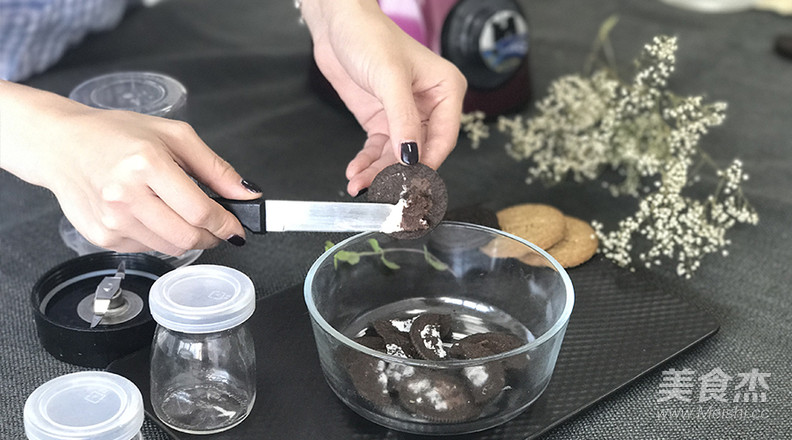 酸奶盆栽杯的做法步骤:2