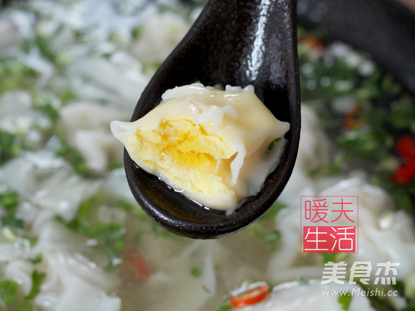 鲜肉鲜虾馄饨 云吞的做法步骤:8