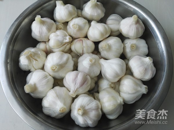 腌糖蒜的做法步骤:3