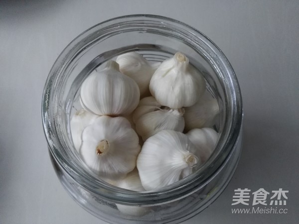 腌糖蒜的做法步骤:7