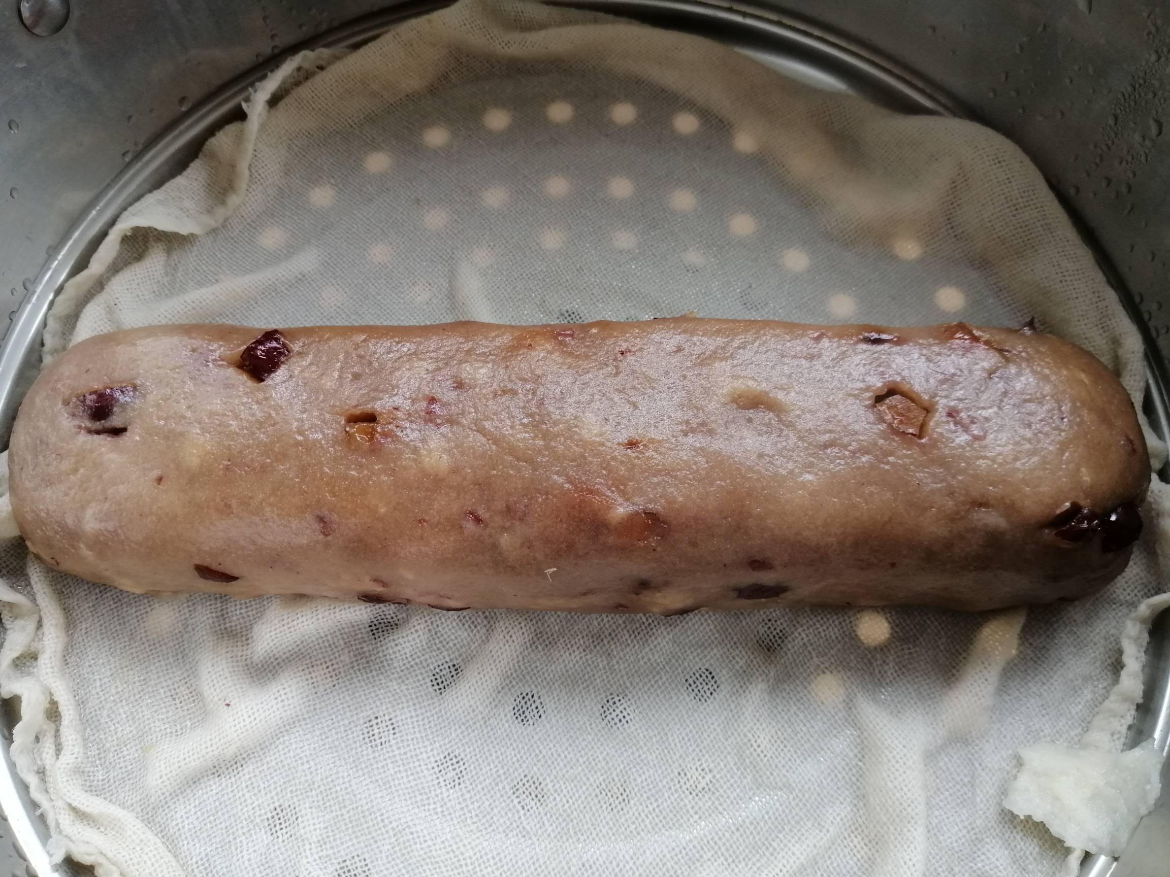 红糖红枣粘糕的做法步骤：7
