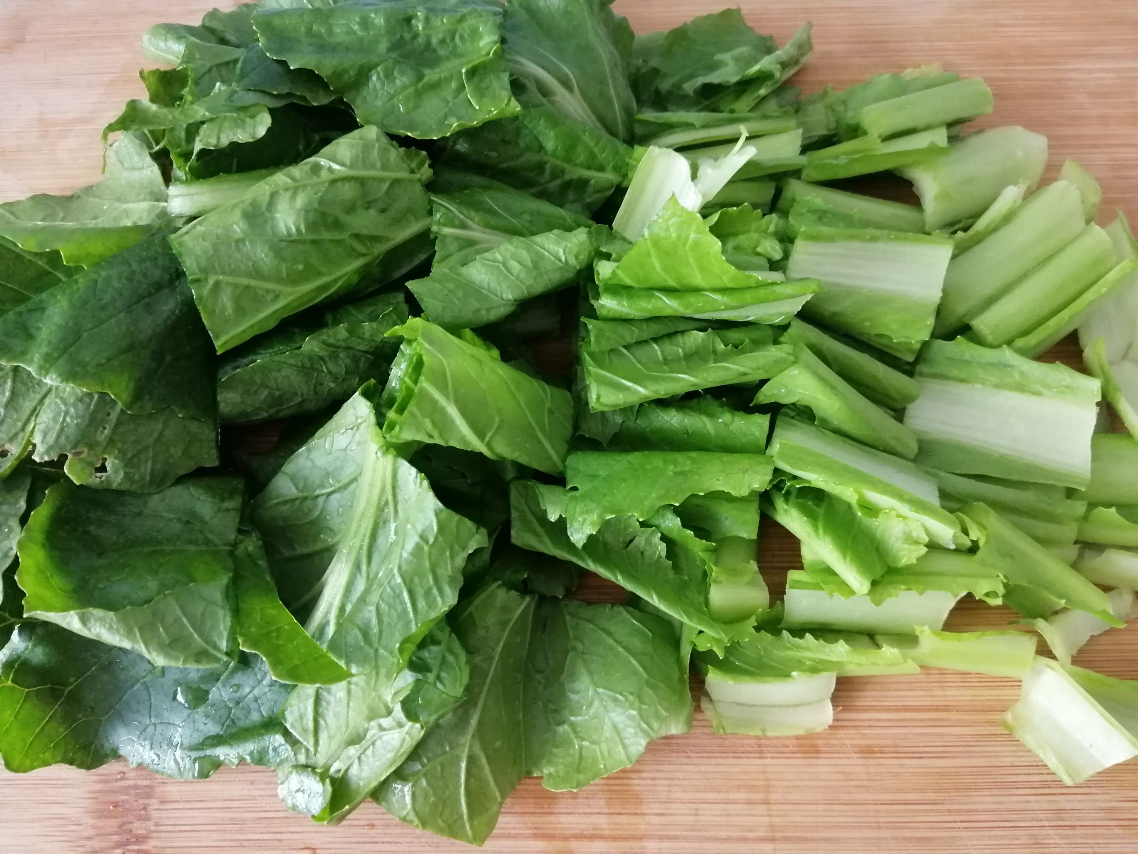 小白菜粉条炖豆腐的做法步骤：3