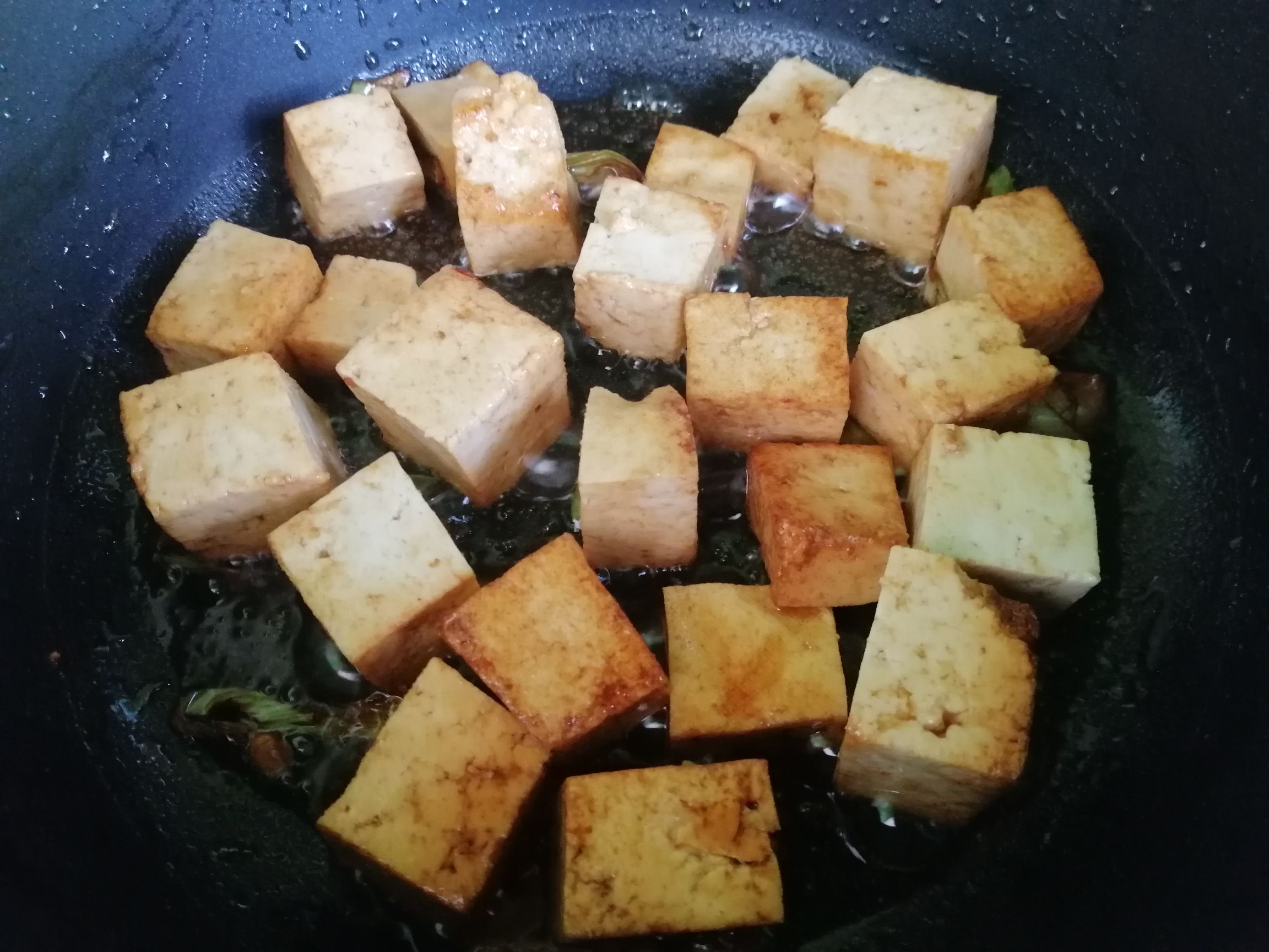 小白菜粉条炖豆腐的做法步骤：5