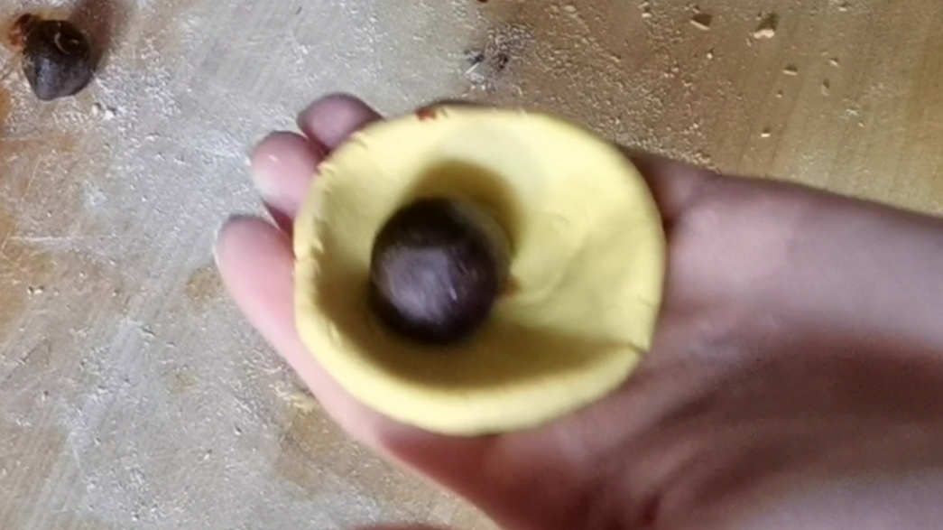 糯米南瓜包的做法步骤:3