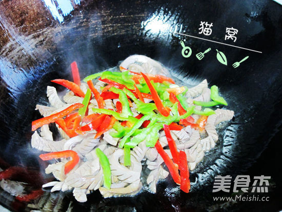 爆炒腰花的做法步骤:6