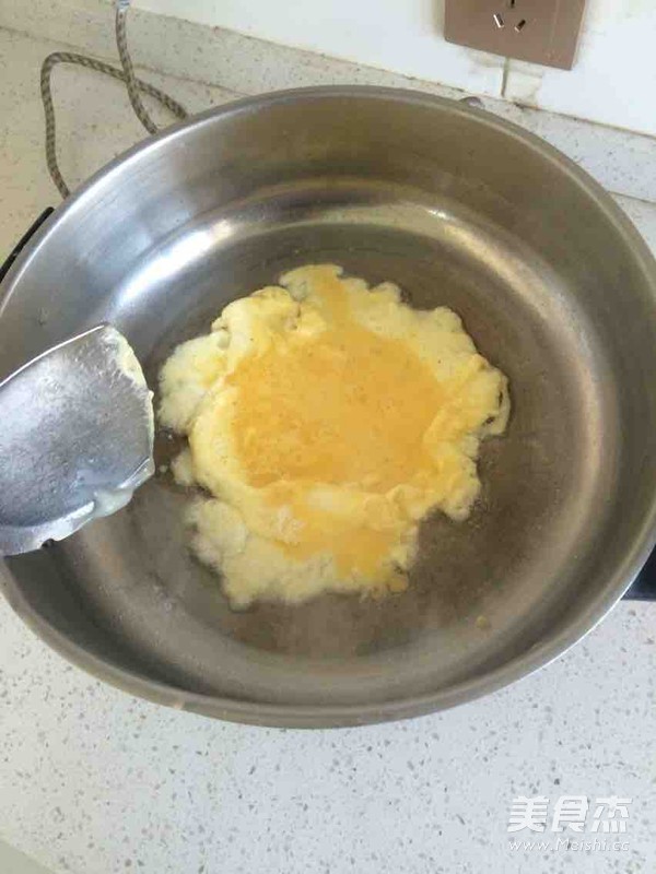 火腿蛋炒饭的做法步骤：5