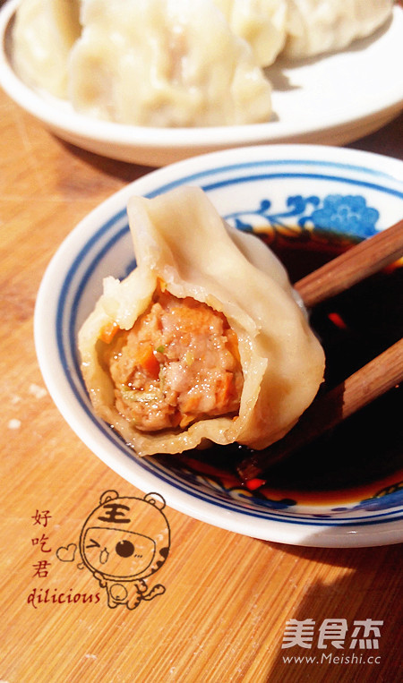 胡萝卜芹菜猪肉水饺的做法步骤：18