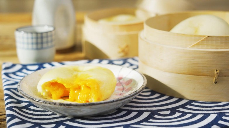 奶黄流心包【孔老师教做菜】的做法步骤:21
