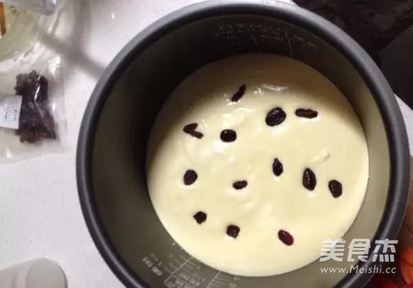 蔓越莓电饭煲蛋糕的做法步骤:13