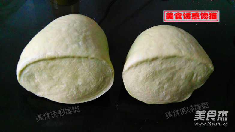 小刺猬菠菜汁肉包的做法步骤:7