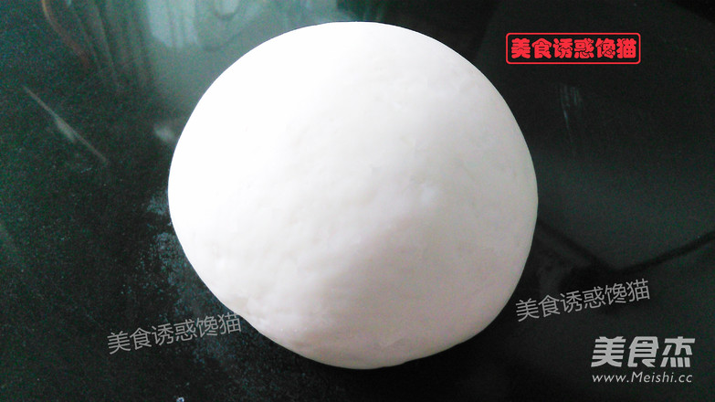 红豆沙面包卷的做法步骤:4