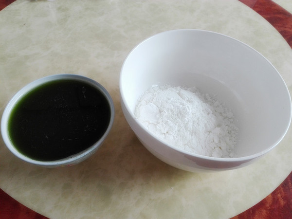 黄瓜汁豌豆凉粉的做法步骤:3