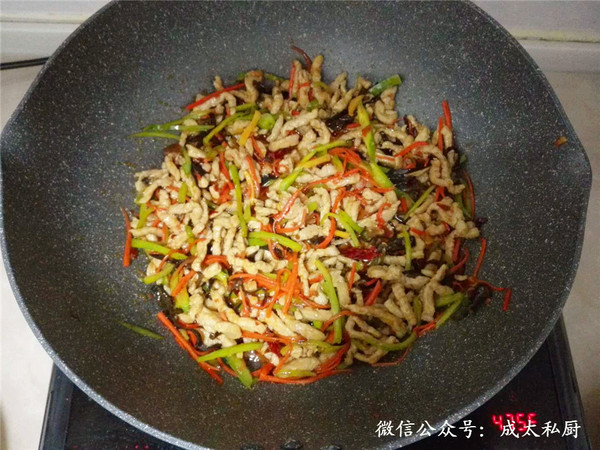 鱼香肉丝的做法步骤:7